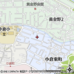 大阪府枚方市小倉東町15-10周辺の地図