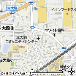大阪府高槻市富田丘町20周辺の地図
