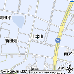 愛知県武豊町（知多郡）東大高（上之山）周辺の地図