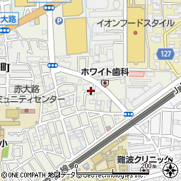 大阪府高槻市富田丘町9周辺の地図