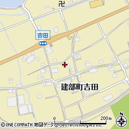 岡山県岡山市北区建部町吉田857周辺の地図