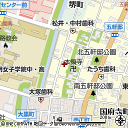 兵庫県姫路市五軒邸1丁目68周辺の地図