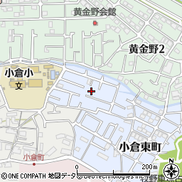 大阪府枚方市小倉東町15-12周辺の地図