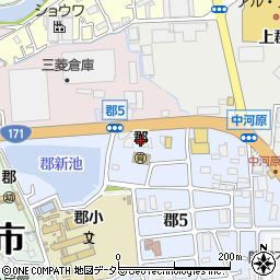 りらくる　茨木店周辺の地図