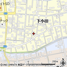 静岡県焼津市下小田595周辺の地図