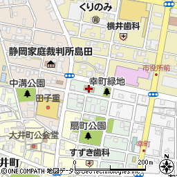 島田税務署周辺の地図