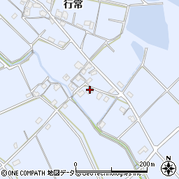 兵庫県加古川市志方町行常61周辺の地図