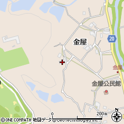 兵庫県三木市細川町金屋347周辺の地図