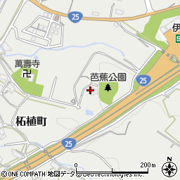 伊賀の小屋組みの家周辺の地図