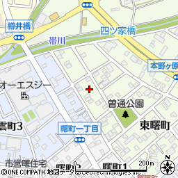 愛知県豊川市東曙町153周辺の地図