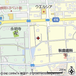 静岡県焼津市下小田27周辺の地図