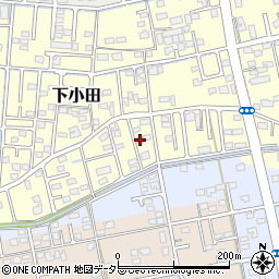 静岡県焼津市下小田563-1周辺の地図