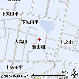愛知県武豊町（知多郡）東大高（新田畑）周辺の地図