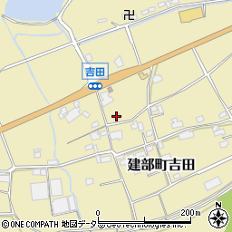 岡山県岡山市北区建部町吉田848-1周辺の地図