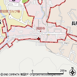 兵庫県川西市満願寺町周辺の地図