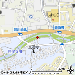 大阪府茨木市宿川原町6周辺の地図