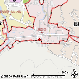 兵庫県川西市満願寺町周辺の地図