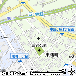 愛知県豊川市東曙町171周辺の地図