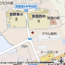 広東菜館 香園周辺の地図