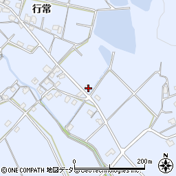 兵庫県加古川市志方町行常86-1周辺の地図