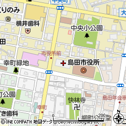 島田市役所　健康福祉部長寿介護課認定指導係周辺の地図
