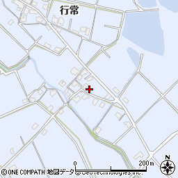 兵庫県加古川市志方町行常72周辺の地図