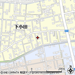 静岡県焼津市下小田563-3周辺の地図