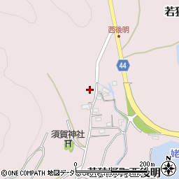 兵庫県相生市若狭野町西後明141周辺の地図