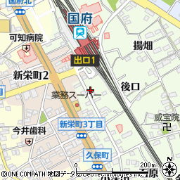 丸二青果店周辺の地図