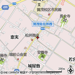 愛知県豊橋市賀茂町代官屋敷36周辺の地図