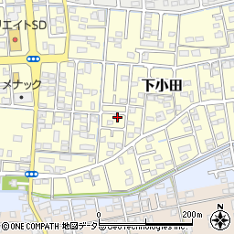 静岡県焼津市下小田591-21周辺の地図