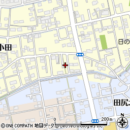 静岡県焼津市下小田525-12周辺の地図