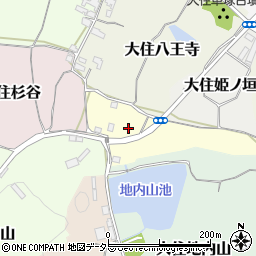 京都府京田辺市大住坂口周辺の地図