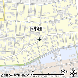 静岡県焼津市下小田599-6周辺の地図
