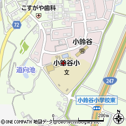 常滑市立小鈴谷小学校周辺の地図