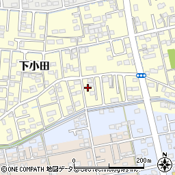 静岡県焼津市下小田536周辺の地図