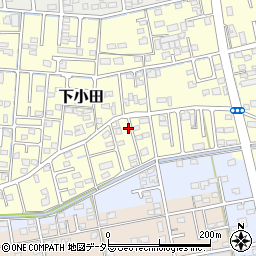 静岡県焼津市下小田563周辺の地図
