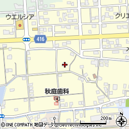 静岡県焼津市下小田726周辺の地図