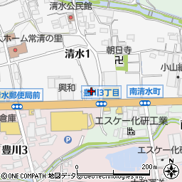 株式会社大仙　関西支社周辺の地図