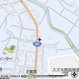 静岡県浜松市浜名区引佐町井伊谷332周辺の地図