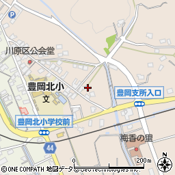 静岡県磐田市下野部204周辺の地図