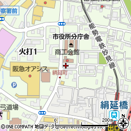 ミヤケ薬局居宅介護支援事業所周辺の地図