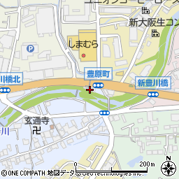ゴルフパートナー１７１茨木店周辺の地図