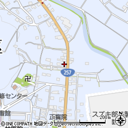 静岡県浜松市浜名区引佐町井伊谷311周辺の地図