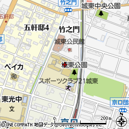 姫路市立城東小学校周辺の地図