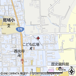 兵庫県揖保郡太子町鵤1286-1周辺の地図