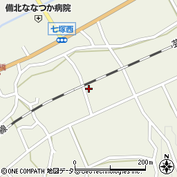 広島県庄原市七塚町1403周辺の地図