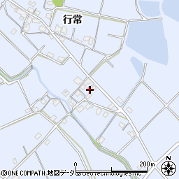 兵庫県加古川市志方町行常82周辺の地図
