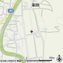 静岡県磐田市家田332周辺の地図