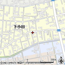 静岡県焼津市下小田564周辺の地図
